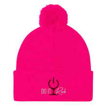Load image into Gallery viewer, "Do it Rich" Pom-Pom Beanie