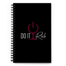 Load image into Gallery viewer, "Do It Rich" Spiral notebook