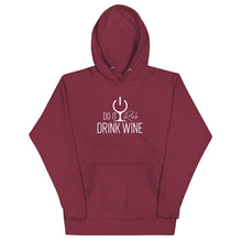Load image into Gallery viewer, "Do It Rich, Drink Wine" Unisex Hoodie