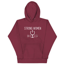 Load image into Gallery viewer, "Strong Women Do It Rich" Unisex Hoodie
