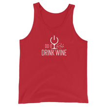 Load image into Gallery viewer, "Do It Rich, Drink Wine" Unisex Tank Top