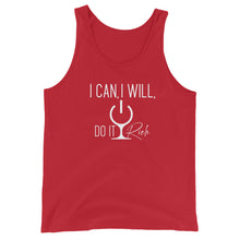 Load image into Gallery viewer, "I Can, I Will, Do It Rich" Unisex Tank Top