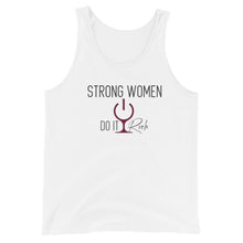 Load image into Gallery viewer, "Strong Women Do It Rich" Unisex Tank Top