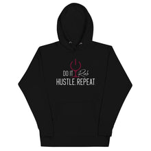 Load image into Gallery viewer, &quot;Do It Rich, Hustle, Repeat&quot; Unisex Hoodie
