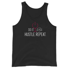 Load image into Gallery viewer, &quot;Do It Rich, Hustle, Repeat&quot; Unisex Tank Top
